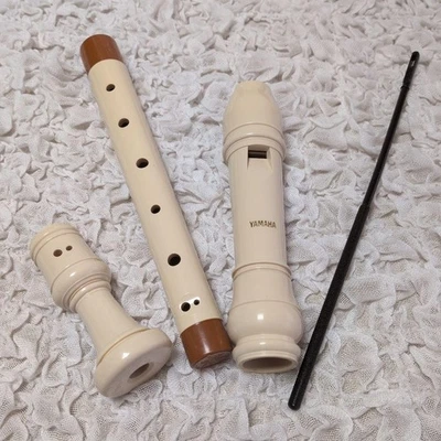 Yamaha Alto Recorder Madera Artesanal Usado Instrumentos Limpios nn3 - Imagen 1 de 4