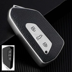 Car Key Shell Cover Protector Fob Case For VW Volkswagen Golf MK8 Skoda Octavia - Picture 1 of 9