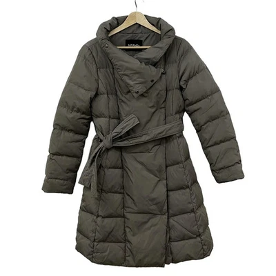 Auténtico MAX&CO. - Abrigo de plumón gris beige para mujer Foto 1 de 4