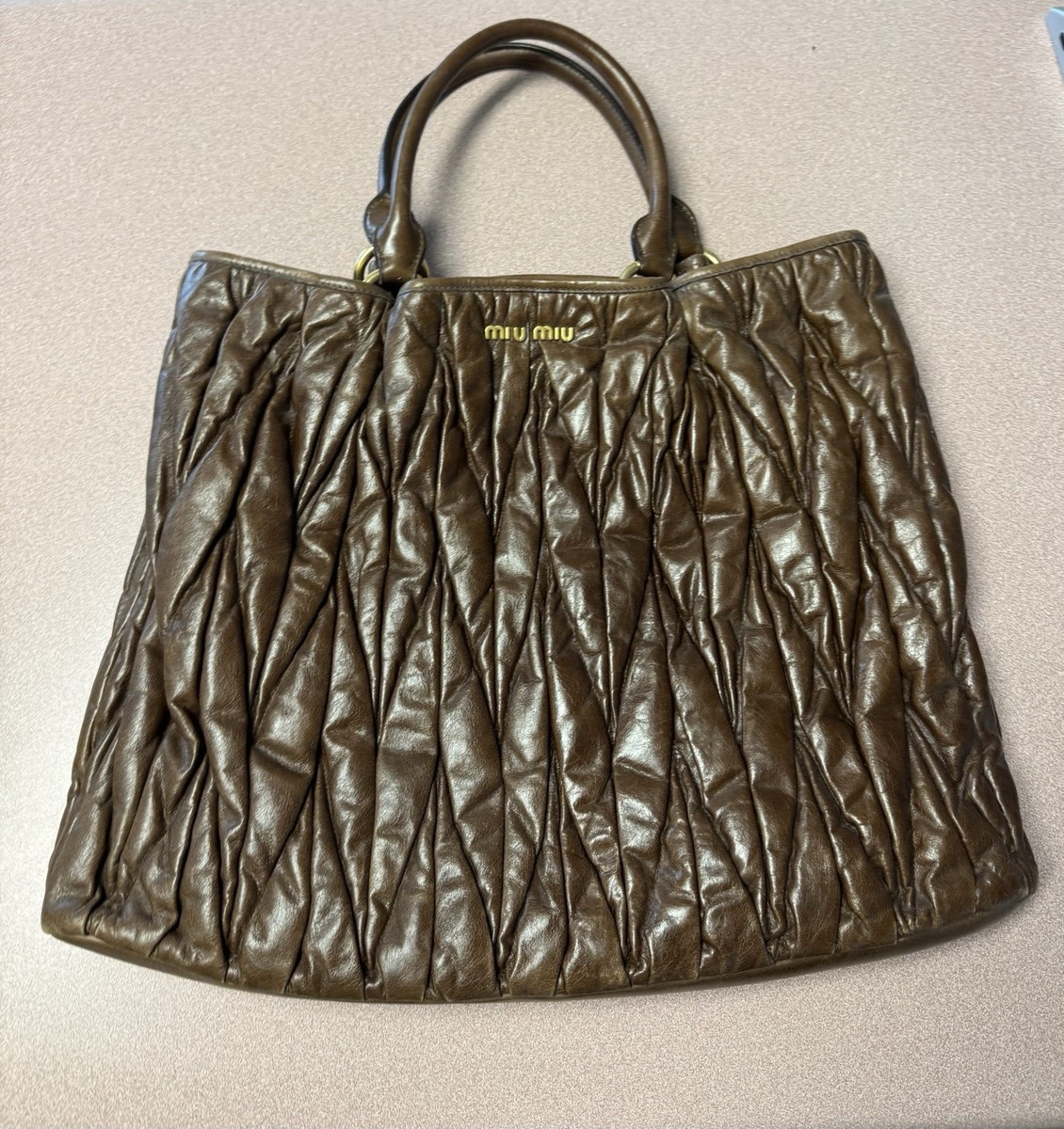 Miu Miu Leather Satchel Bags for Women for sale | eBay Miu Miu Leather Satchel Bags for Women for sale | eBay