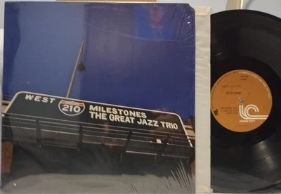 GREAT JAZZ TRIO Milestones NM 1979 INNER CITY LP shrink RON CARTER-TONY WILLIAMS - Image 1 of 4