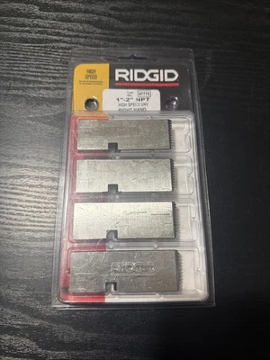 Ridgid 47770 1" - 2" - 11 1/2 NPT Universal Dies High Speed RH HSS - Image 1 of 2