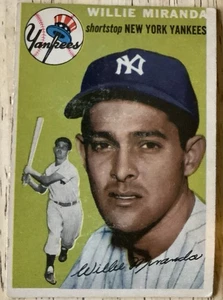 1954 Topps #56 WILLIE  MIRANDA  New York Yankees   VG/EX (will combine shipping) - Picture 1 of 2