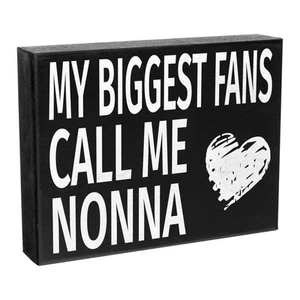 JennyGems My Biggest Fans Call Me Nonna Sign, Gifts for Nonna, Nonna Sign - Picture 1 of 11