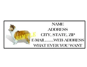 ETIQUETAS DE DIRECCIÓN COLLIE GENIALES!!! #2 - Imagen 1 de 1