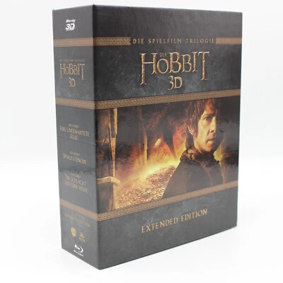Blu Ray | Der Hobbit - Die Spielfilm Trilogie Extended Edit | sehr guter Zustand - Bild 1 von 2