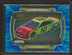 2021 Panini Prizm #67 Ryan Blaney Hyper Prizm Blue and Carolina Blue - Picture 1 of 2