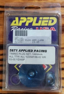 Juego de enchufes de sincronización de carreras aplicados aptos para todos ttr, 01-13 yz250f, 98-02 wr, 03-05 yz450f - Imagen 1 de 1