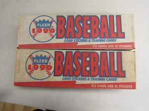 Lot Of 2 1990 Fleer Baseball Factory Sets - Picture 1 of 1