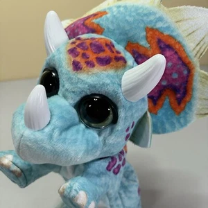 2018 Hasbro FurReal Friends Hoppin Topper Dinosaur Electronic Plush Sound Motion - Picture 1 of 7