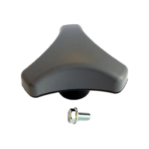 Perilla de puerta gris manija Electrolux lavadora Wascomat 472992002 - Imagen 1 de 2