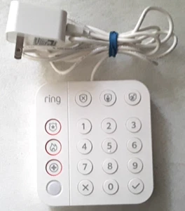 ** FUNKTIONIERENDE Ring 5AT2S7 2. Gen drahtlose Z-Wave Heimsicherheitssystem Alarm Tastatur - Bild 1 von 3