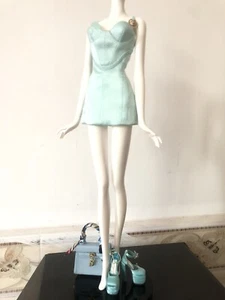 1/6 ooak Doll Outfit Dress Fit for Fashion Royalty NU.Face Integrity Toys h29 - Picture 1 of 4