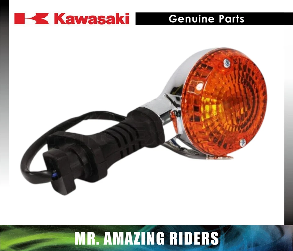 KAWASAKI GENUINE OEM 1985-2006 TURN SIGNAL LAMP ASSEMBLY VULCAN 700 750 454 LTD - Image 1 of 1