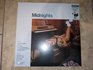 HAND SIGNED Taylor Swift Midnights Jade Green Marbled Vinyl Autograph Insert - Picture 1 of 5