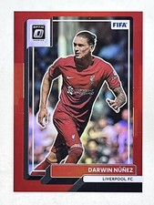 Darwin Nunez 2022-23 Panini Donruss Optic Red Prizm /165 #75 Liverpool FC Card