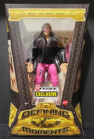 WWE Defining Moments Bret "Hitman" Hart (WRESTLEMANIA VIII) 2023 - MISB Cover