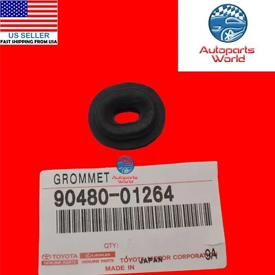 GENUINE OEM TOYOTA 93-98 SUPRA | 85-95 MR2 HOOD SUPPORT ROD GROMMET 90480-01264 - Image 1 of 3