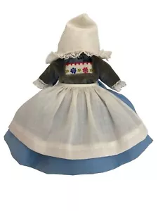 Vestido y gorro para muñeca Madame Alexander Netherlands #591 *Solo - Imagen 1 de 7