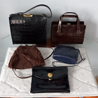 Lot of 5 Women's ESTATE Vintage Evening Handbags-ALL EUC!