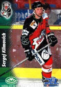 1999-00 German DEL #167 Sergei Klimovich