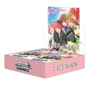 Weiss Schwarz Quintessential Quintuplets Box Card Ichika Nino Miku Booster Pack - Picture 1 of 2