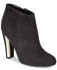 Womens Call It Spring Lovelarwen Black Ankle Boots Size 7 Nubuck Nib Booties
