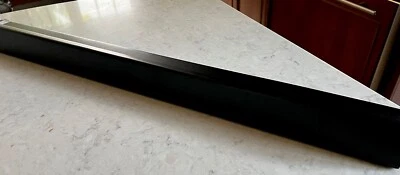 CRATE AND BARREL NEW Crate & Barrel 356965 MATTE BLACK Metal 24” Bar Wall Ledge Shelf - NEW