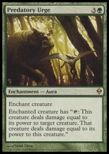 Magic the Gathering MTG Predatory Urge (175) Zendikar   LP