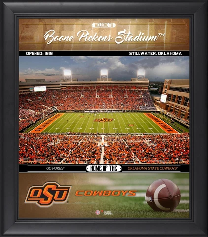 Oklahoma State Cowboys Framed 15x17 Welcome Home Collage - Fanatics Cover