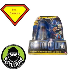 Doctor Who - Cyberman v Dalek Strategist Temporal Blast Combat *Packaging Flaws* - Picture 1 of 2
