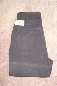 new mens scanida woods jeans black pants 38x30 w tags - Picture 1 of 2