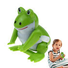 Wind Up Jumping Frog Iron Clockwork Toys Collectible Classic Kids Gift