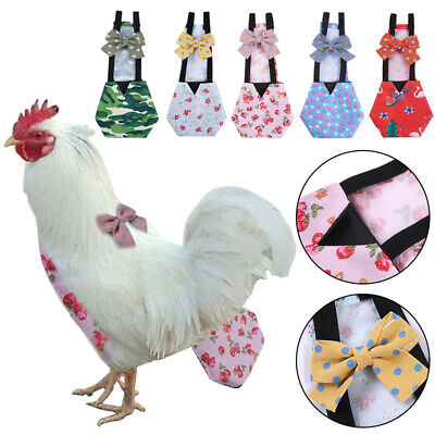 Adjustable Pet Diaper Cloth Chicken Duck Goose Nappy Backyard Poultry Diaper Hot • 5.59£