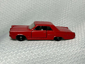 Vtg Lesney Matchbox Series No 22 Red Two Door Pontiac G.P. Sports Coupe Toy Car