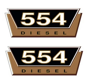 IHC Mc Cormick Typenaufkleber 554 Gold 2 x Logo Emblem Sticker Label ca.20x7,5cm - Bild 1 von 1