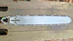 NICE 20" Homelite XL12 / Poulan 245A Chainsaw Bar & Stihl Chain .050 3/8 D176 - Picture 1 of 11