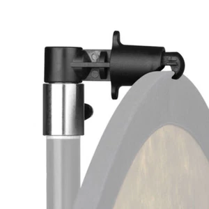 Aluminum Black Photo Video Studio Photography Background Reflector Clip Holder - Picture 1 of 12