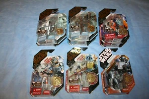 STAR WARS 07 30 JAHRESTAG NEUWERTIG AUF KARTE GOLDFIGUREN FETT CHEWY WAFFE HASBRO - Bild 1 von 60