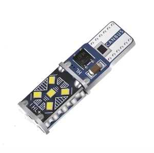 2PCS Super Bright T10 W5W LED Bulbs Canbus 12/24V 7000K White Car Interior - Foto 1 di 6