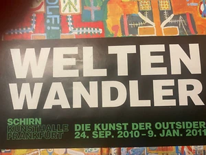 Plakat Weltenwandler - Kunst der Outsider - Bild 1 von 4