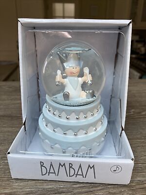 Baby Shower Kids Musical Snow Globe Birth Present Gift Christmas Boxed • 9.99£