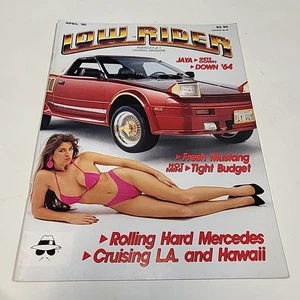 Lowrider Magazine April 1990 CTRFLD Legg San Bernardino Wilson High Hawaii LRM - Picture 1 of 16