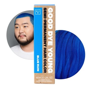 Strisce e Strane Semipermanente Protezione UV Condizionante Colore Capelli (Blu... - Foto 1 di 7