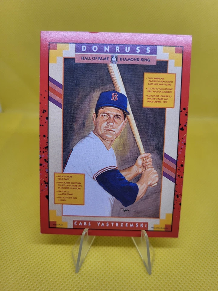 Carl Yastrzemski Donruss 1990 #588 Foto 1 de 1