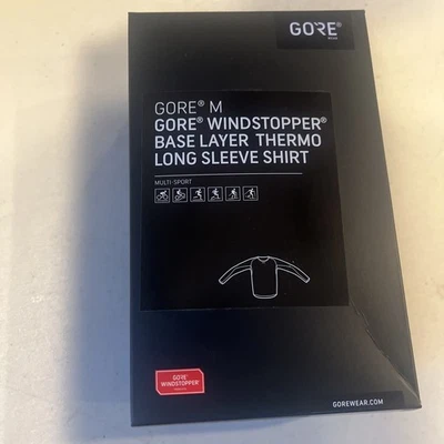 Gore Windstopper Thermo L/s Capa Base Blanco Medio Foto 1 de 3