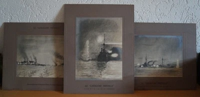 LE LATOUCHE-TREVILLE  1915  Dardanelles 195 3 Photos de J. Carré - Photo 1/4