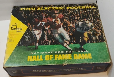 Vintage 1971 Cadaco Photo-Electric Football Game  Hall of Fame Great Condition - Image 1 of 4