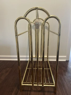 Hollywood Regency 1987 colección ocasional commadore manta/toallero Foto 1 de 4