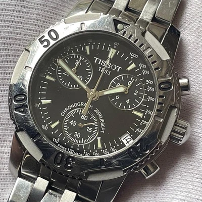 Tissot PRS200 Quartz 200m Chronograph Watch Sapphire Stainless Steel - Image 1 of 4